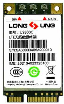 HSPA/WCDMA LTE 4G Module TD-SCDMA Band CAT 4 Mini Pcie Support U9300C