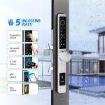 Slim Dustproof Digital Sliding Door Lock and Waterproof Wireless Door Lock for