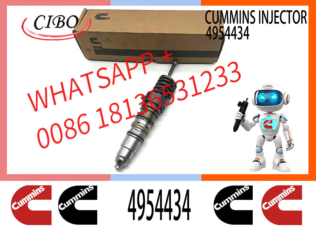 Diesel Fuel Injector 4954434 1846348 4062568 4088723 4954646 1846351 4954648 570016 For CUM-MINS QSX15 ISX15 X15