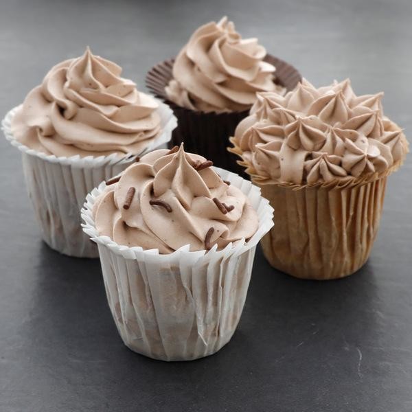 Flanging Top Hat Paper Cake Cups Non Stick High Temperature Baking