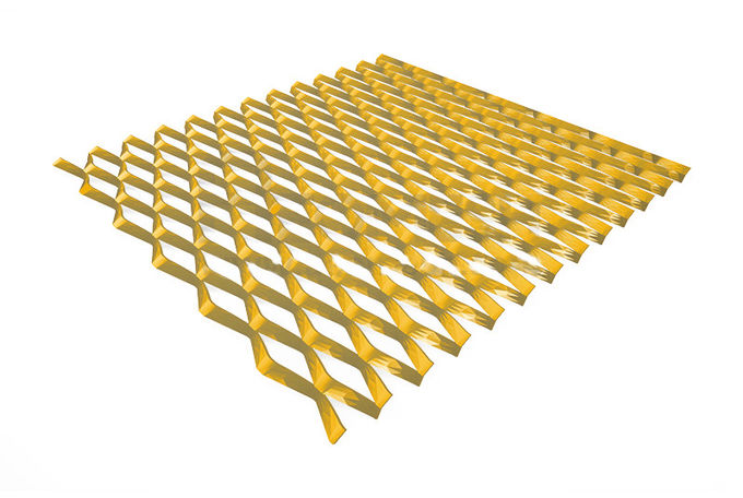 4mm Expanded Metal Mesh With 10mm Pore For Decoration
