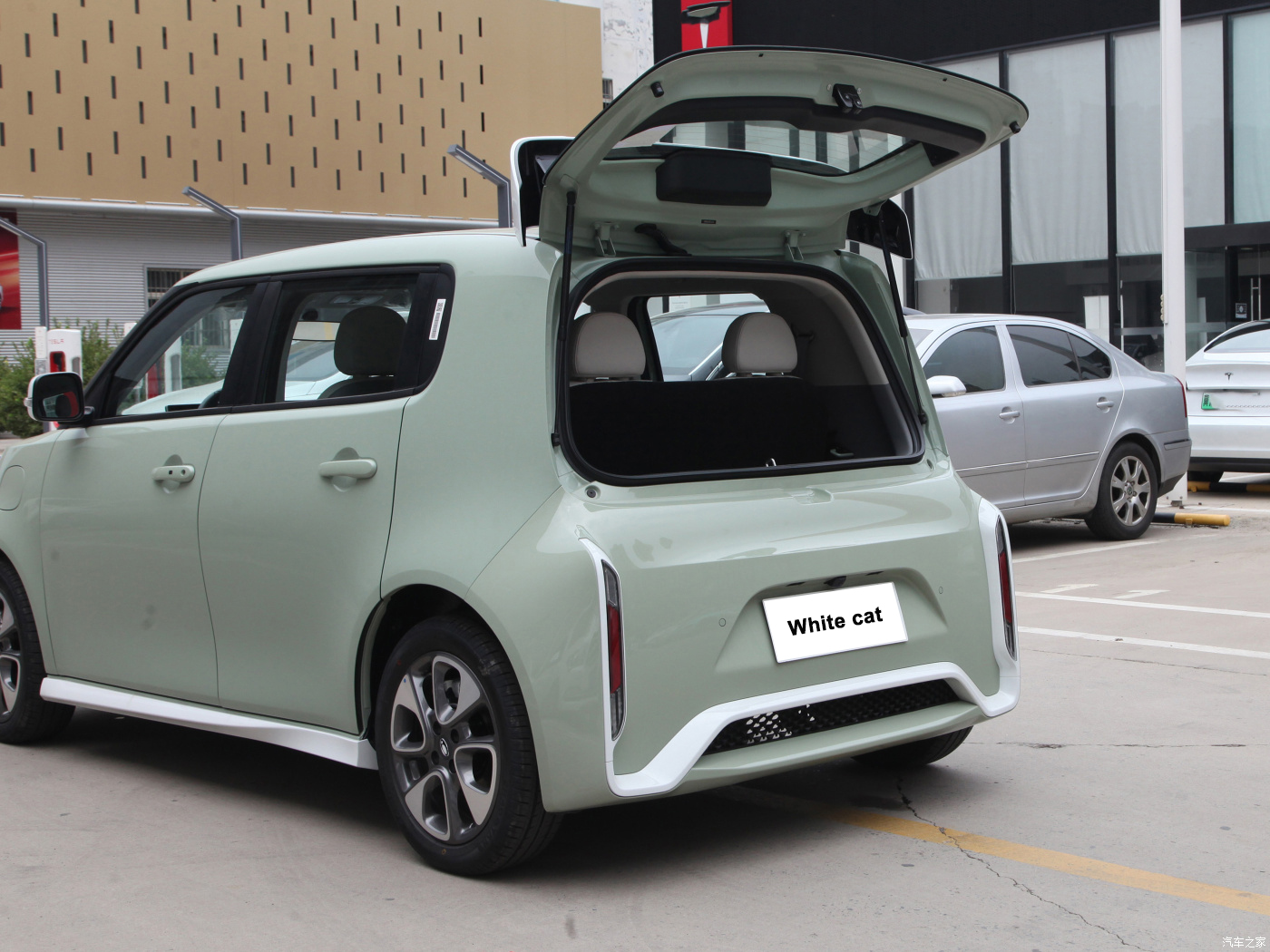 Pure Electric 48 Horsepower ORA White Cat 305km Range 4-Seater Hatchback Energy Vehicle 0km Used Mini Electric Car Adult