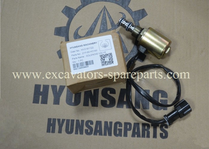 723-90-51100 21P-60-K5160 Excavator Solenoid Valve Assy For Komatsu PC240-6K