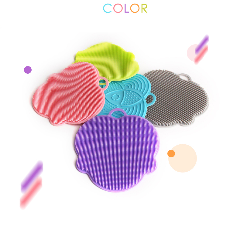 Wholesale Household Cleaning Kitchen Food Grade Silicone Dishwashing Brush
