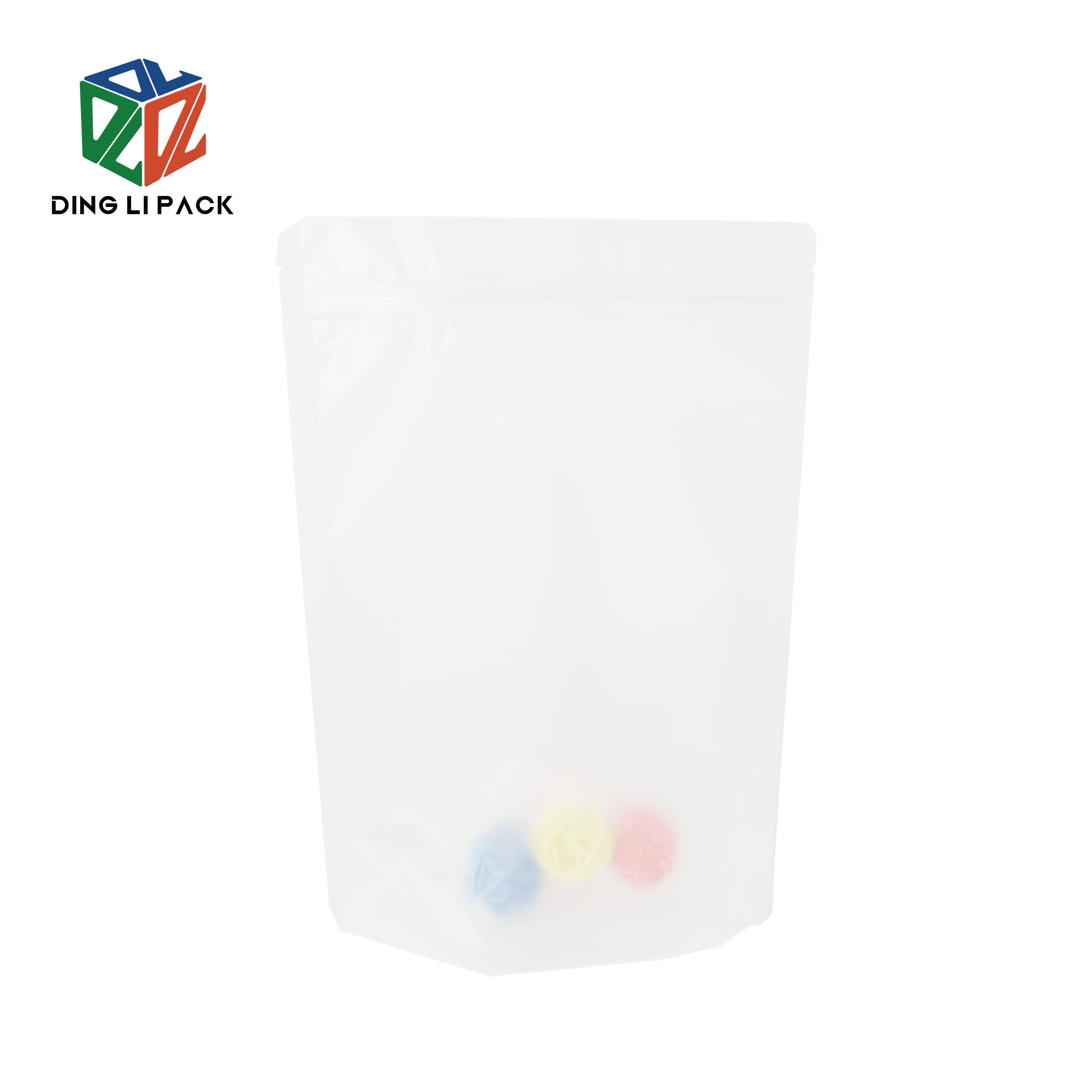 Custom Printed Laminated Flat Bottom Coffee Bean Pouch With Valve