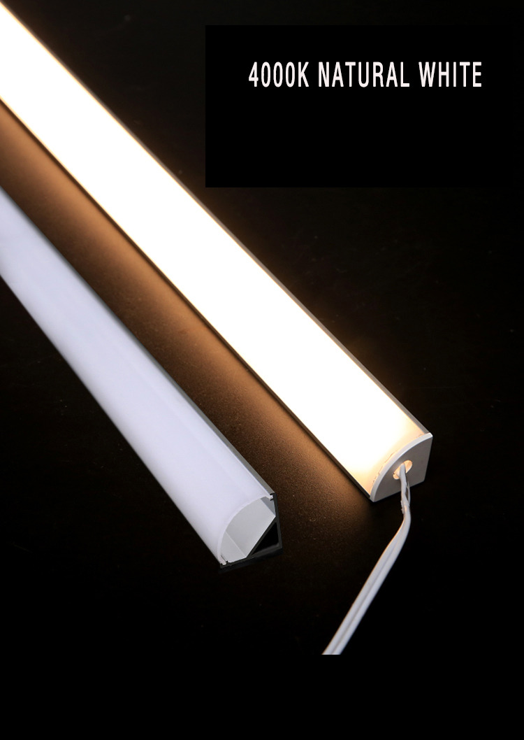Modern Anodized Aluminum Surface Mounted LED Cabinet Lights