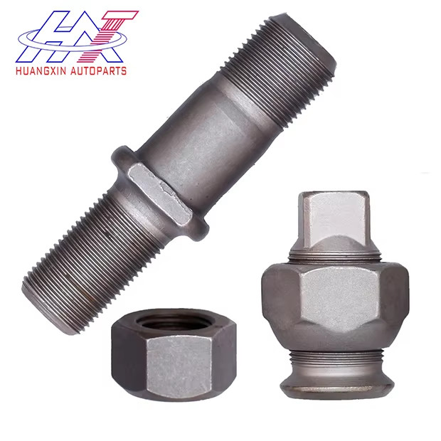 Automotive Fasteners M22X1.5 Full Thread Bolts and Nuts for Scania Wheel Rear Grade 10.9 12.9