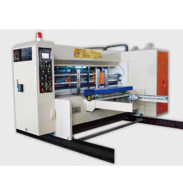 P Board Printing Slotting Die Cutting Machine , Multi Colour Printing Machine