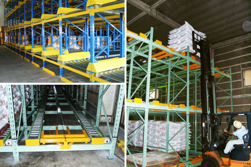 Gravity Pallet Rack warehouse storag rack