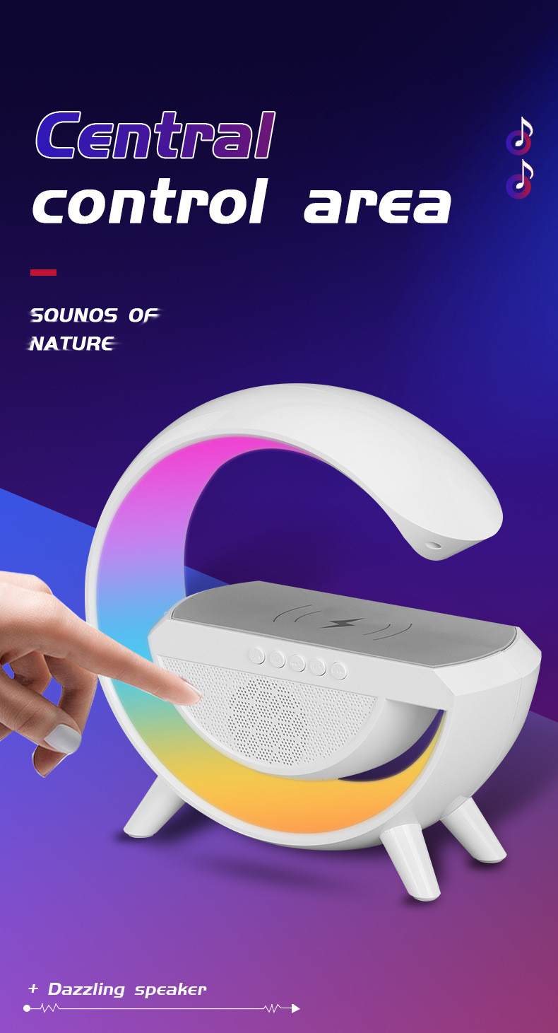 Plastic Wireless Bluetooth Speaker 235*80*238MM Total Harmonic Distortion