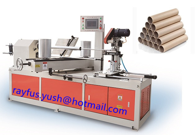 Paper Tube Core Re-cutter Machine, Single-knife or Multi-knife, NC computer-control