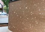 3 Chunky Glitter Wall Fabric , Glitter Material Wallpaper Shiny Stereoscopic