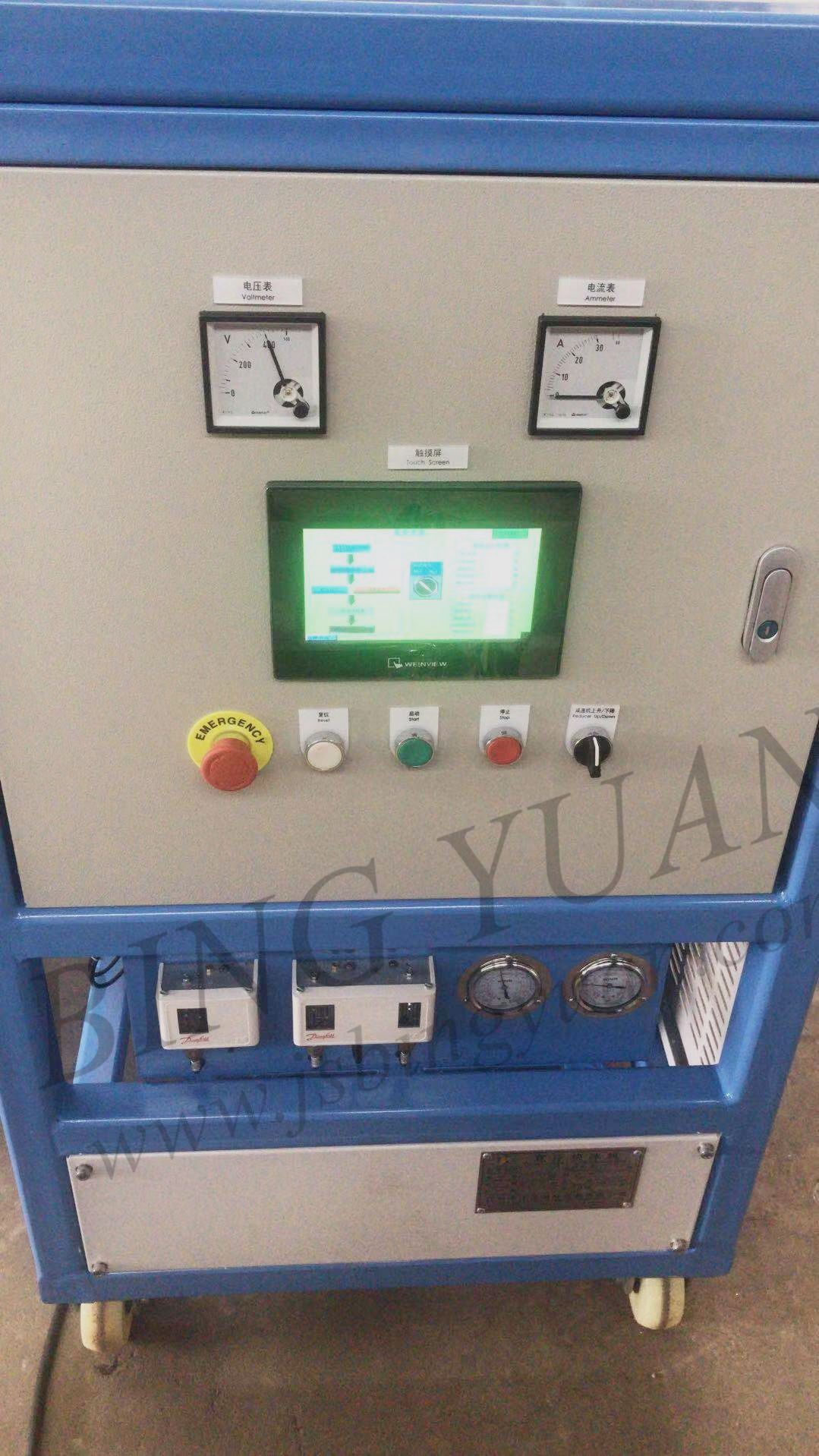 10 Tons 5000KG Block Ice Maker Machine , Containerized Block Ice Machine