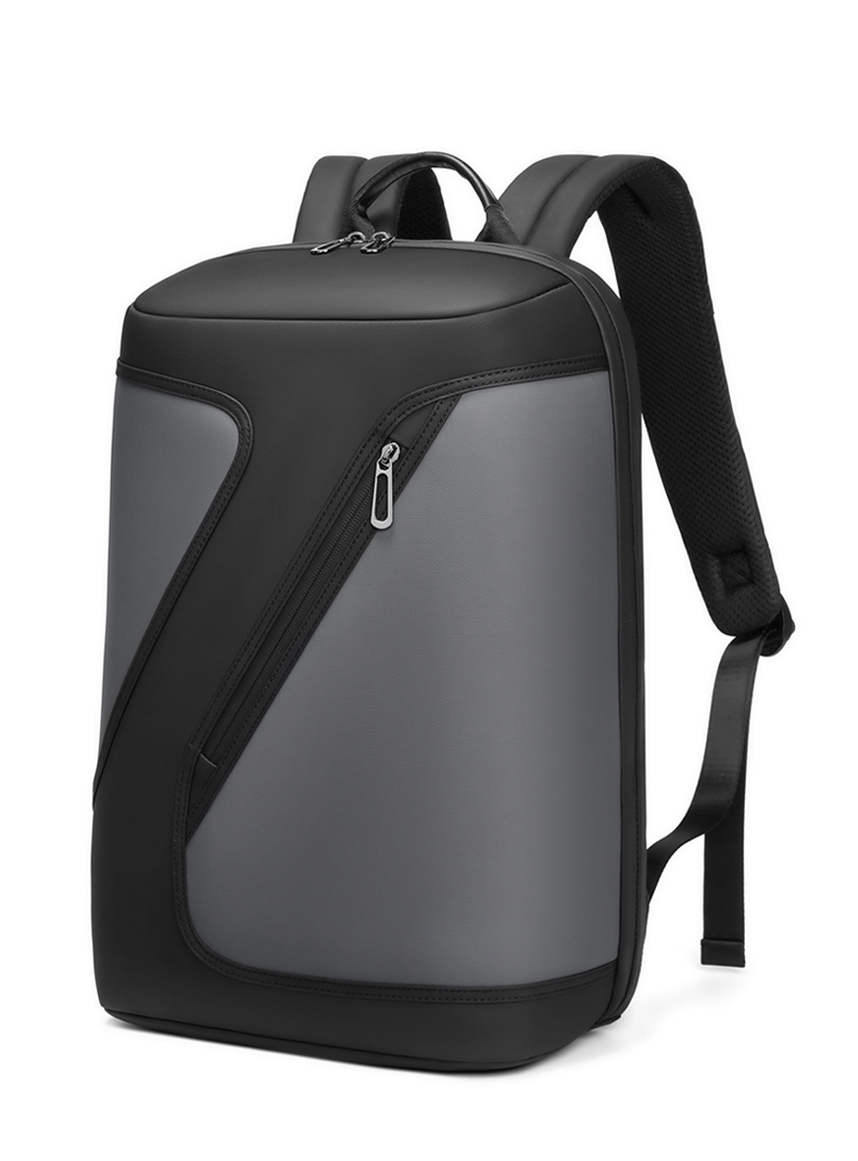 Polyester Black Anti Theft Waterproof Travel Laptop Backpack 20Litre