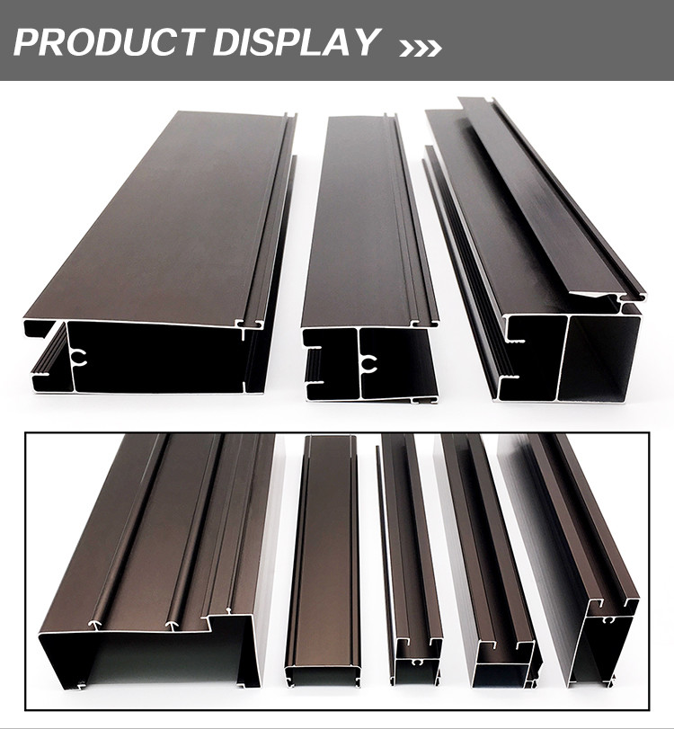 Airtight Aluminium Window Profile Lightweight 10mm Thickness 6000 Series
