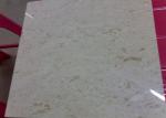 2cm Thickness Small Marble Kitchen Slab , Turkish Moon Beige Cream Stone Floor