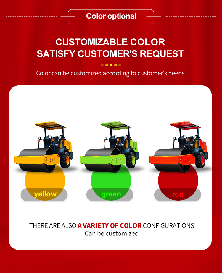 1 Ton 2t 3.5t Road Roller Double Drum Compactor in India for High Operating Efficiency