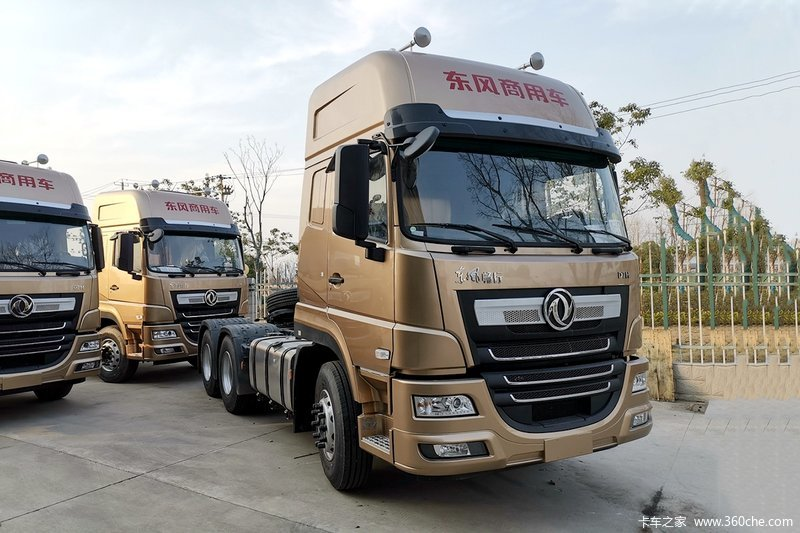 400hp Dongfeng 6x4 Heavy Duty Diesel Tractor Truck With 40 Ton Tow Capability And ABS