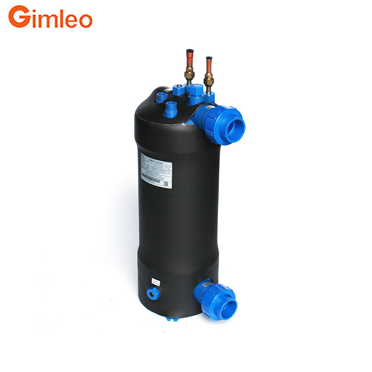 Chiller Heat Exchanger ETA3 Titanium Evaporator Energy Saving With 12.7mm Refrigerant