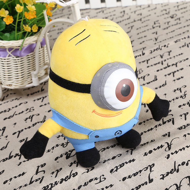 Little Yellow Doll Minions Plush Toy Godfather Genuine Girl Pillow