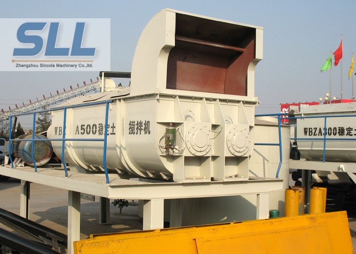 32T Stabilized Soil Mixing Plant , Concrete Mixing Station With CE Certification
