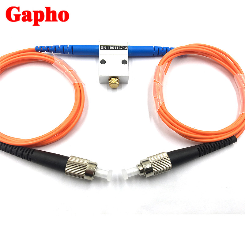 VOA 980 / 850nm Mechanical Fiber Optical Attenuator For WDM Protection System