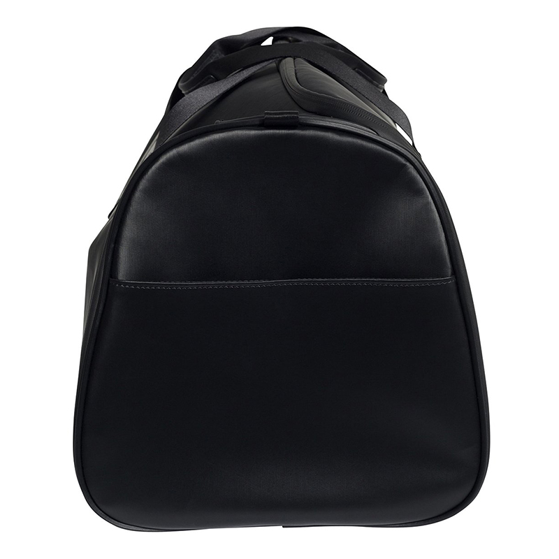 Black Garment Weekender Bag With Detachable Adjustable Shoulder Strap