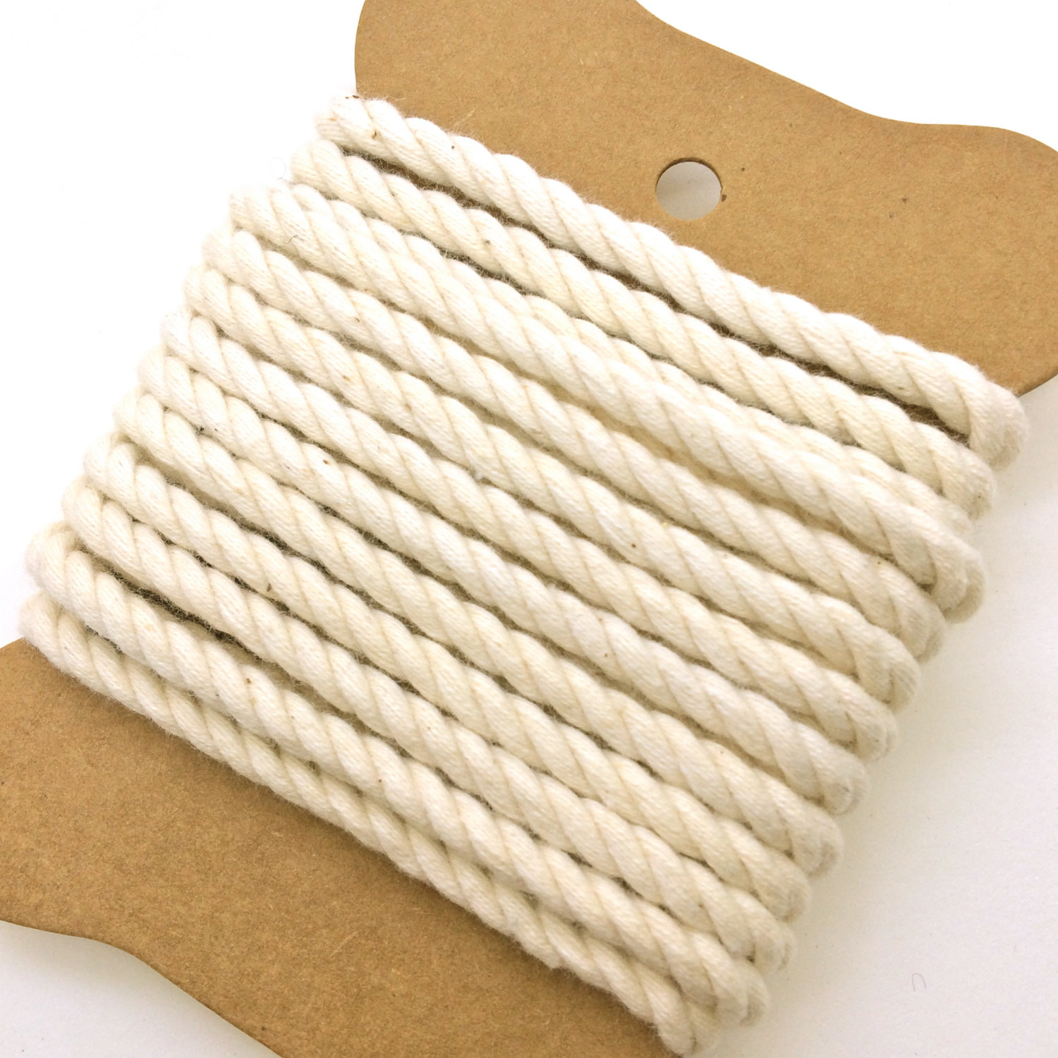 Twist Rope for Macrame Crafts Natural Fiber Cotton Cord from Manufacturers