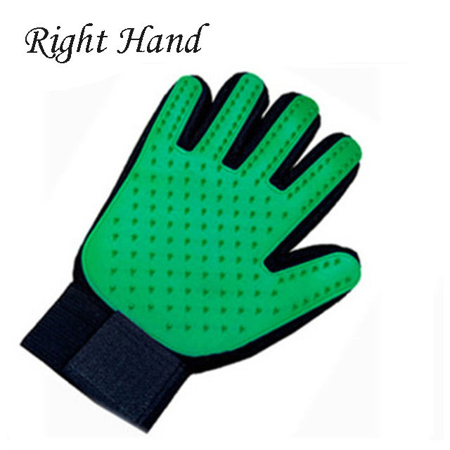 Small Middle Large Pet Hair Remover Mitt Deshedding Dog Grooming Gloves For Bathing