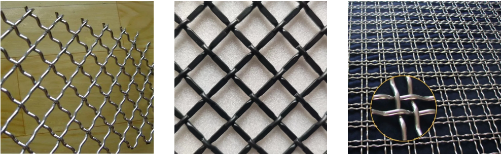 crimped wire mesh type