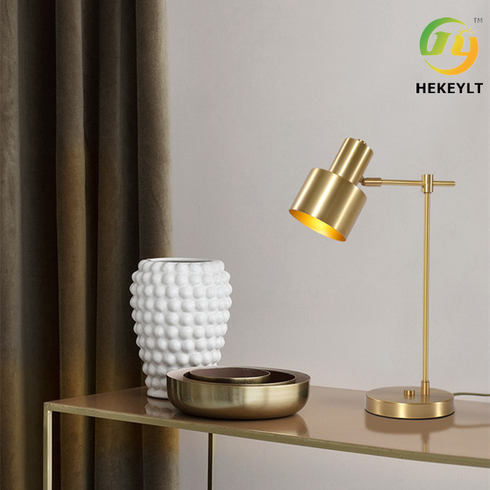 Copper Bedside Table Lamp Nordic Minimalist Creative Decorative