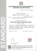 Jiangsu Paneltek Ceramic Co., Ltd. Certifications