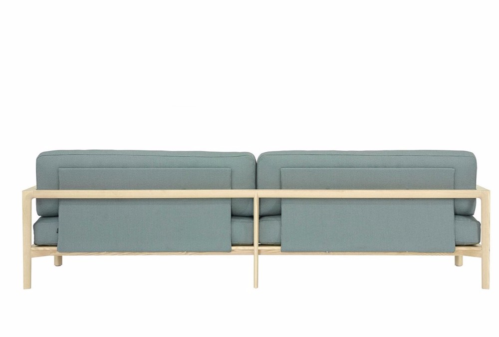 European Modern Simple Wooden and Fabric Sectional Sofa Set ZZ-T-040