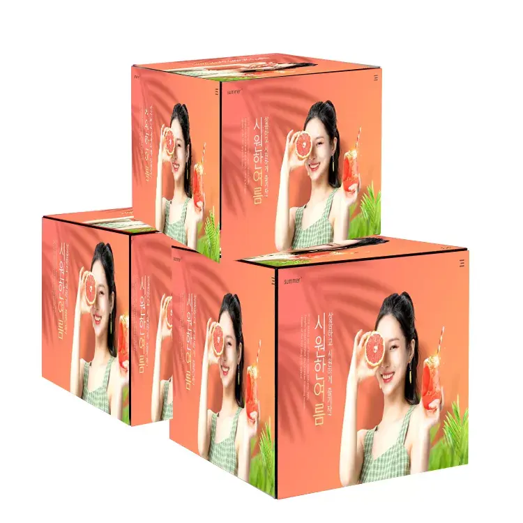 Outdoor Waterproof Shaped Screen Store Signboard Cube Advertising Screen Led Magic Cube Display Store Indoor
