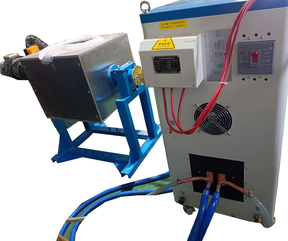 Induction melting a wide variety of materials, including ferrous and non-ferrous metals