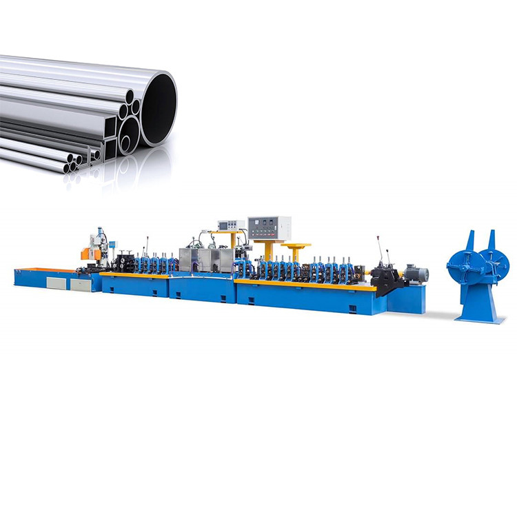 Thickness 0.4-2.5mm 38-114mm Stainless Steel Tube Mill Various Shapes