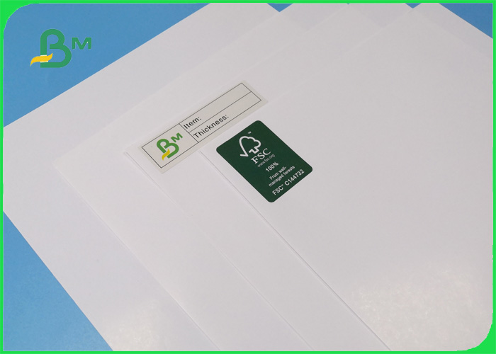 Roll Size 500mm 400mm Coated Paper 115gr Good Color Performance For Name Card