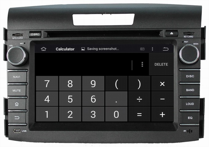 Ouchuangbo GPS Navigation Stereo Android 4.4 System Honda CRV 2012 DVD Multimedia Kit Radio Player OCB-8033D