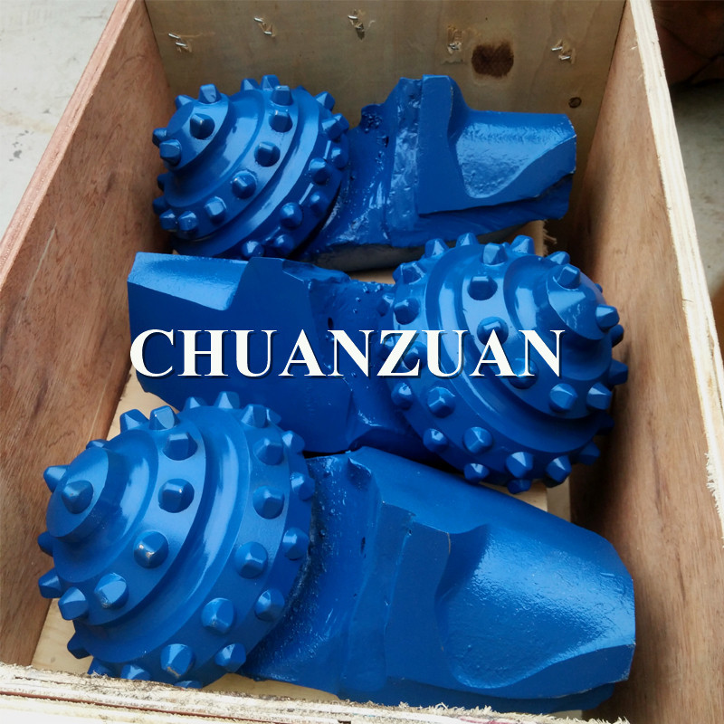 8 1/2 Inch Single Cone Bit / Blue Cone Cutters Tricone Palm Bit With Custom Color