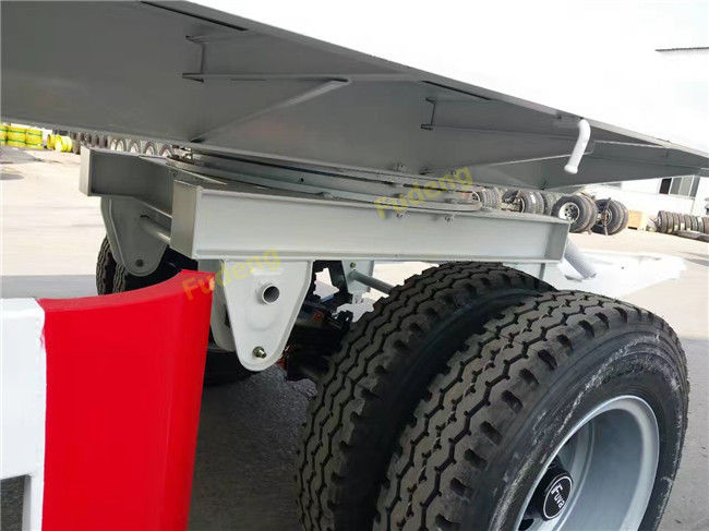 30 - 50 TonTowing Draw Bar Trailer Flat Bed / Chassis Shape Fuwa / BPW Axle
