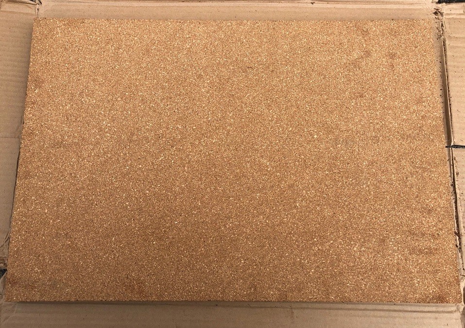 400*600mm Standard Size Frist-Layer Fir Bark tiles with Cork Back for Wall Decoration
