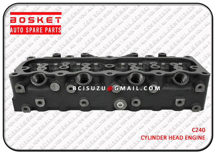 C240 Isuzu Truck Cylinder Head , Iron Diesel Engine Cylinder Cover