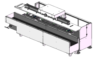 MP-6022D Tubes Laser Cutting Machine Fiber With CNC Numerical Control System