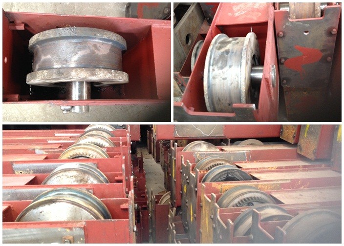 200mm water-proof high ductility crane use wheel block for ships