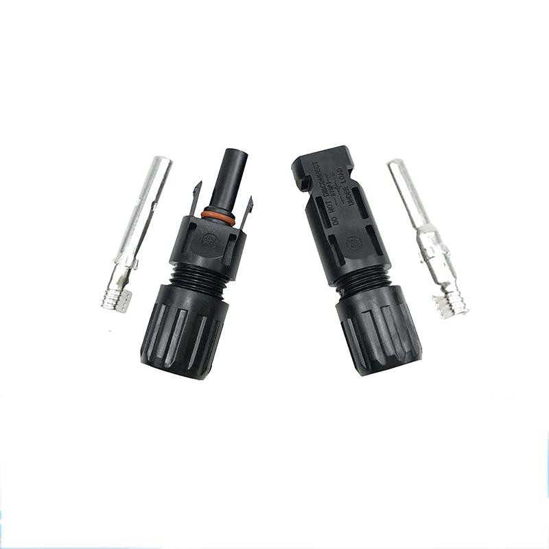 Solar System Accessories , Solar Panel Extension Cable With MC4 Male To Female Connectors