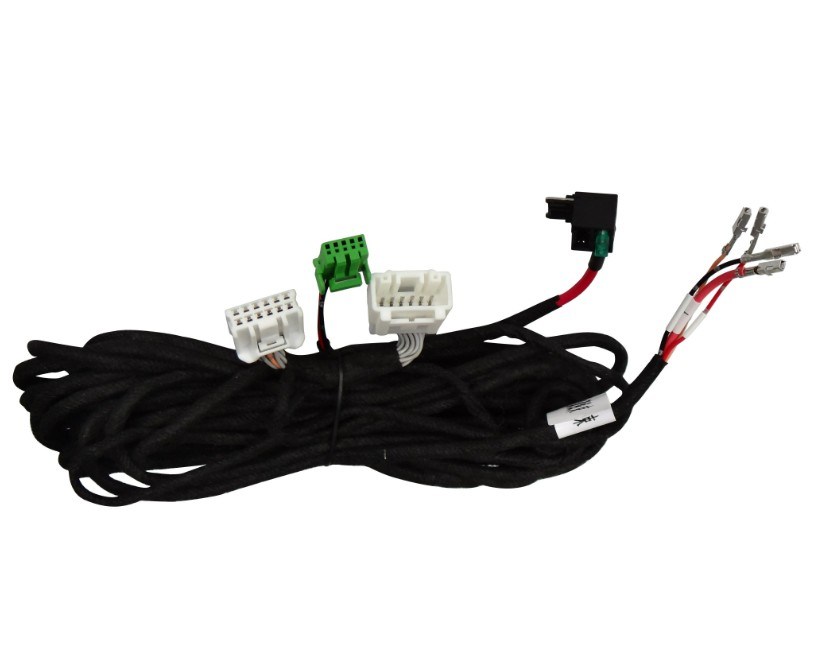 Customize Wire Harness Cable High End Power Harness Replacement Reverse Camera Wire Harness Front View Connect