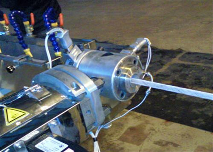 PVC Fiber Reinforced Pipe Production Line , Pvc Pipe Extrusion Machine