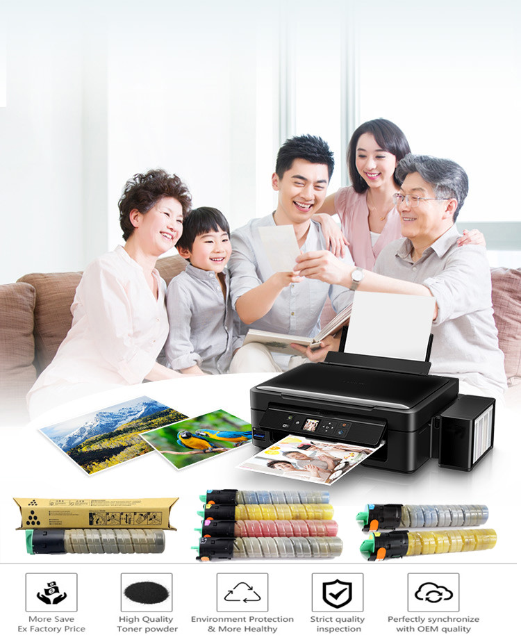 Ricoh Black MPC 2551E Printer Toner Cartridge Use in MPC2501 -10,000 pages