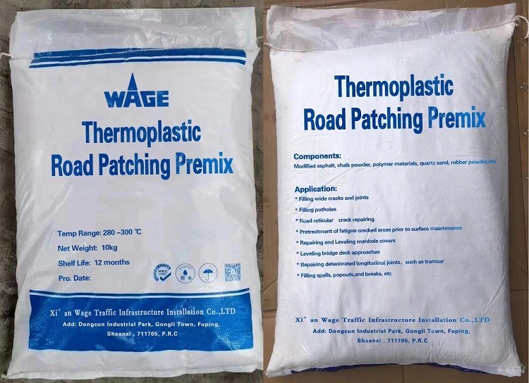 Melt Asphalt Road Patch Granules For Leveling Bridge Deck Approaches
