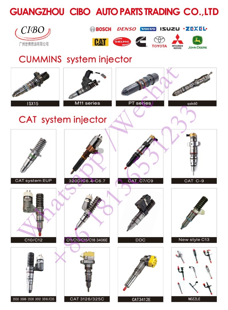 Excavator Parts 33800-84700 63476712 VOL Fuel injector
